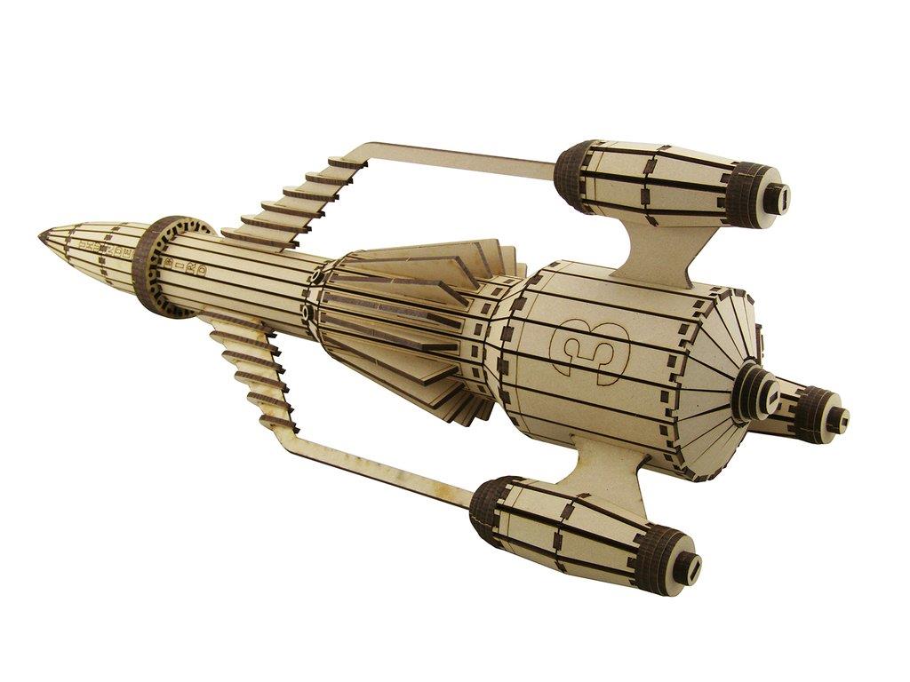 İleri Seviye Bilim Kurgu FilmThunderBird 3 Uzay Aracı Bilim Kurgu Film Maketi | İleri Seviye3D Sergi