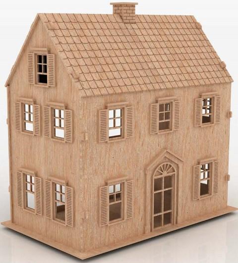 İleri Seviye Evler2 Katlı Judy G. Ev Maketi | İleri Seviye3D Sergi