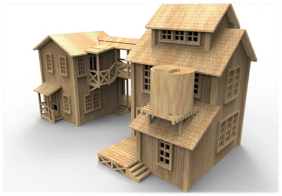 İleri Seviye EvlerACME Ev Maketi | İleri Seviye3D Sergi