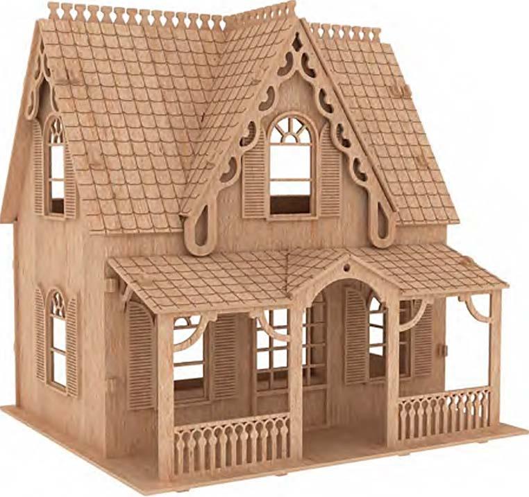 İleri Seviye EvlerAnne Shirley Ev Maketi | İleri Seviye3D Sergi
