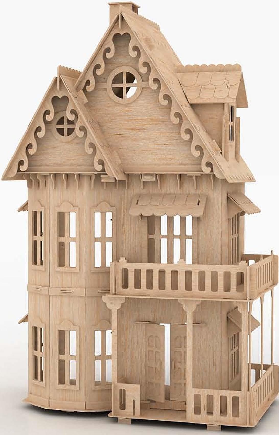 İleri Seviye EvlerBarbi Çocuk Oyun Evi Ev Maketi | İleri Seviye3D Sergi