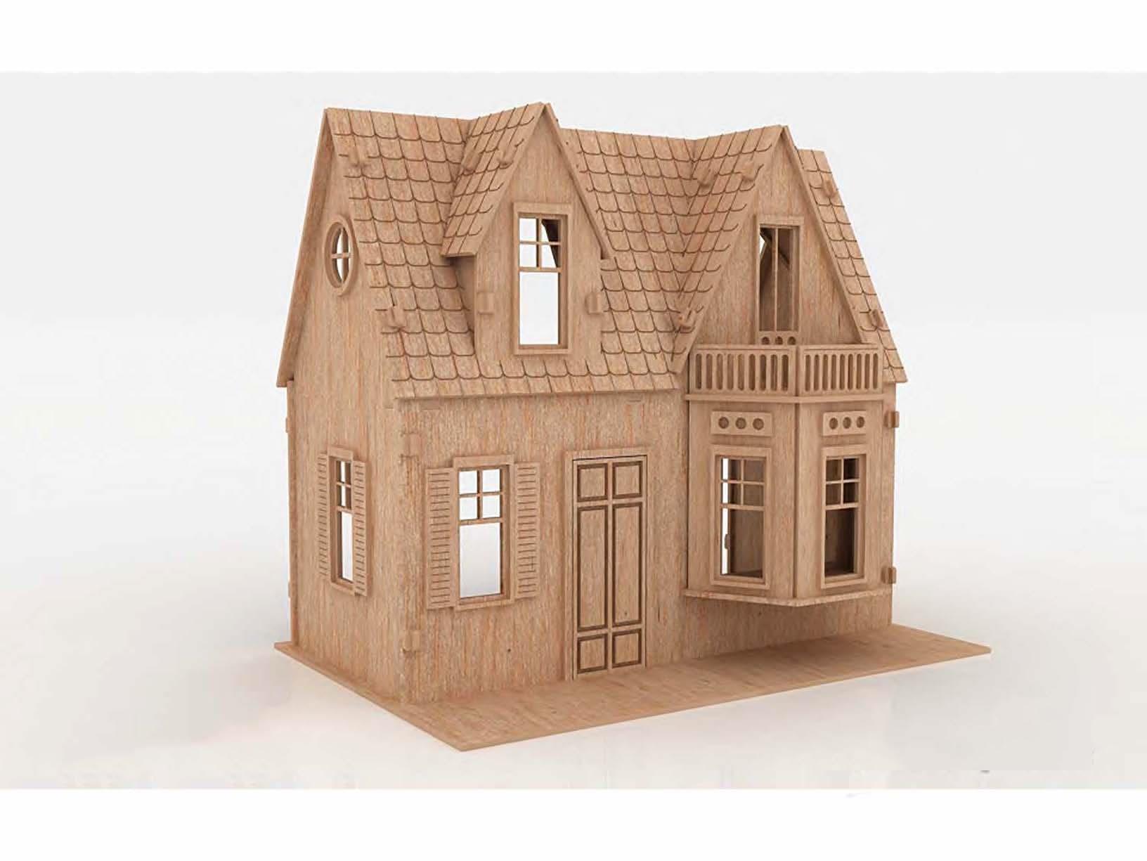 İleri Seviye EvlerBarbi Oyun Evi Villa 9 Ev Maketi | İleri Seviye3D Sergi