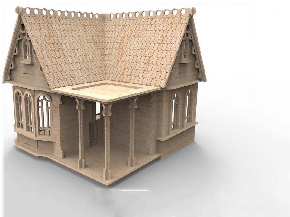 İleri Seviye EvlerBarbi Oyun Evi Villa 8 Ev Maketi | İleri Seviye3D Sergi