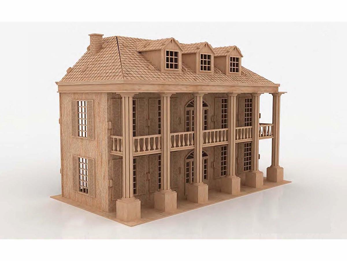 İleri Seviye EvlerBüyük Malikane Ev Maketi | İleri Seviye3D Sergi