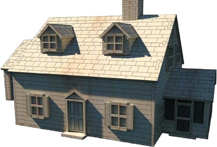 İleri Seviye EvlerFamily Guyy Ev Maketi | İleri Seviye3D Sergi