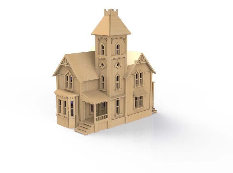 İleri Seviye EvlerGrafton Ev Maketi | İleri Seviye3D Sergi