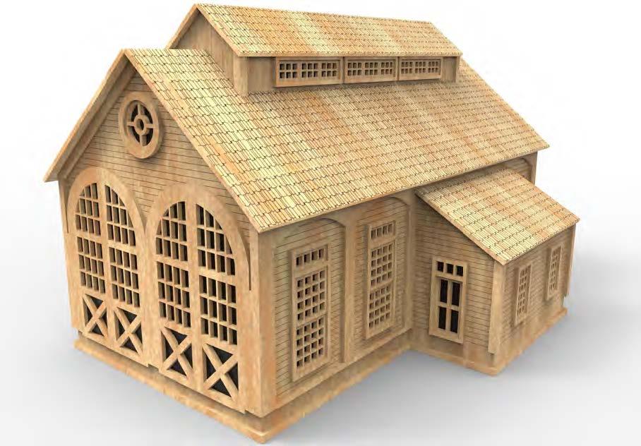 İleri Seviye Evlerİkiz Ev Maketi | İleri Seviye3D Sergi
