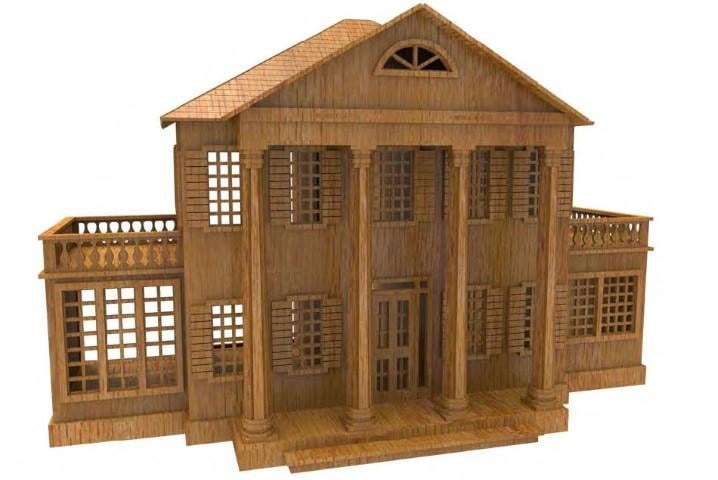 İleri Seviye EvlerMalikane Ev Maketi | İleri Seviye3D Sergi