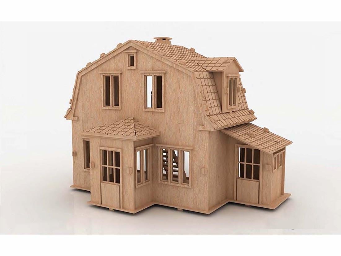 İleri Seviye EvlerMary Evi Ev Maketi | İleri Seviye3D Sergi
