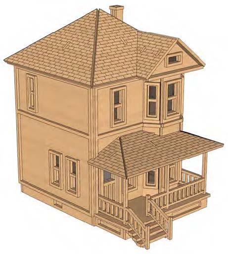 İleri Seviye EvlerMilton Villa Ev Maketi | İleri Seviye3D Sergi