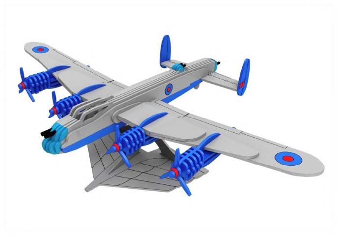 İleri Seviye Hava TaşıtlarıAvuro Lancaster Hava Taşıtı Maketi | İleri Seviye3D Sergi