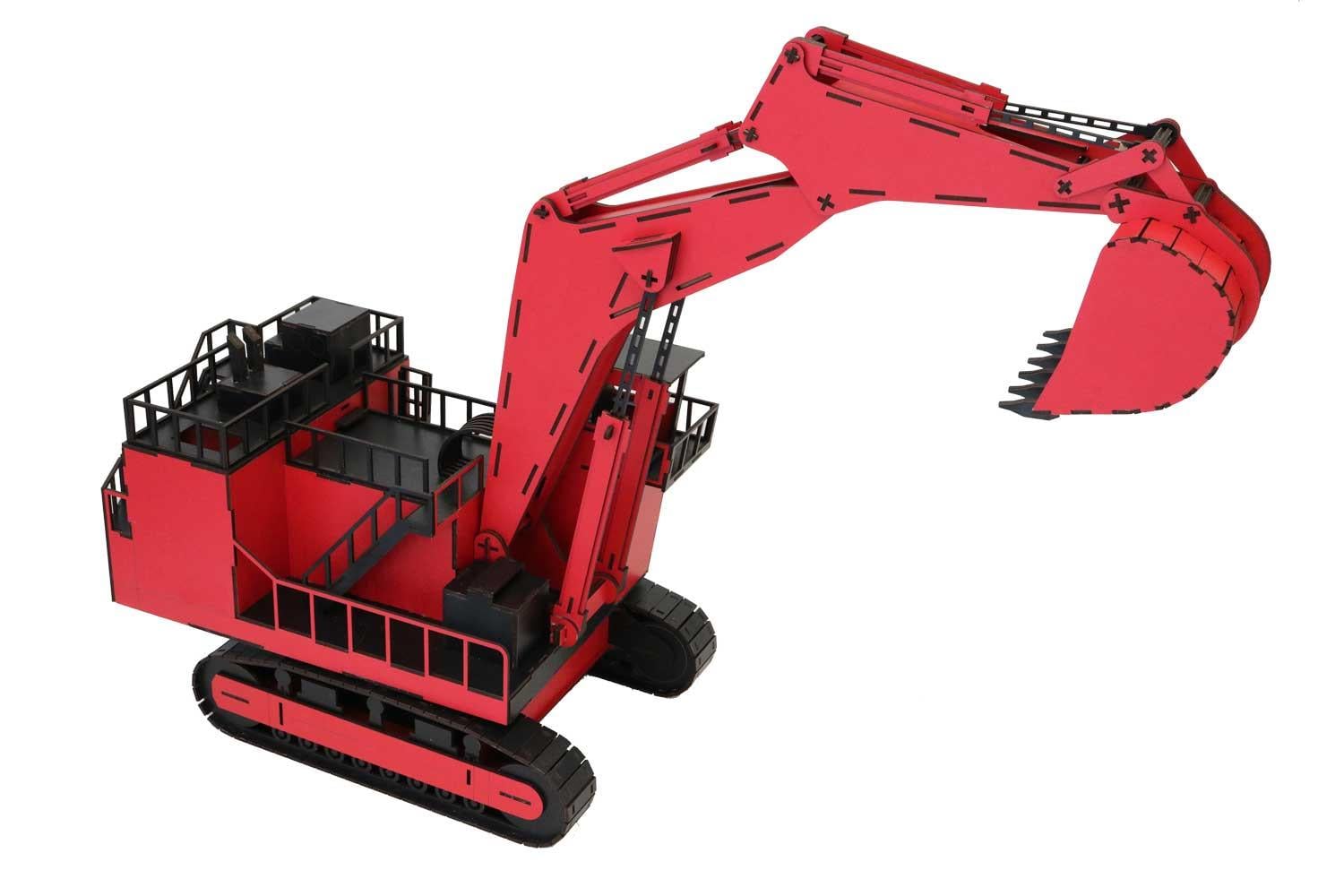 İleri Seviye İş MakineleriHitaci EX2500 Kepçe İş Makinesi Maketi | İleri Seviye3D Sergi