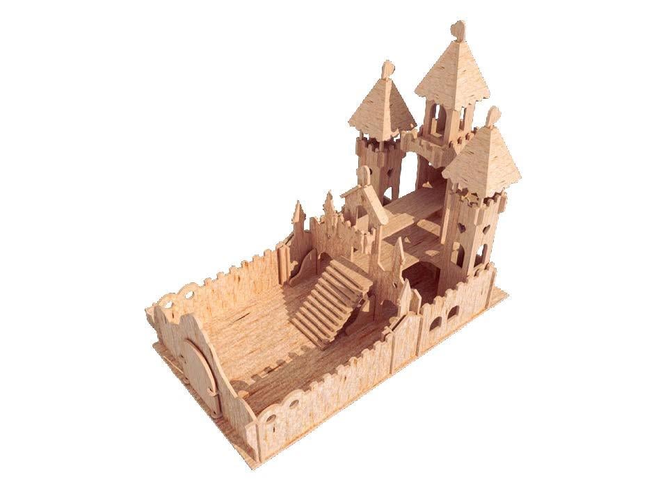 İleri Seviye Kale & SaraylarSindirle Kale & Saray Maketi | İleri Seviye3D Sergi