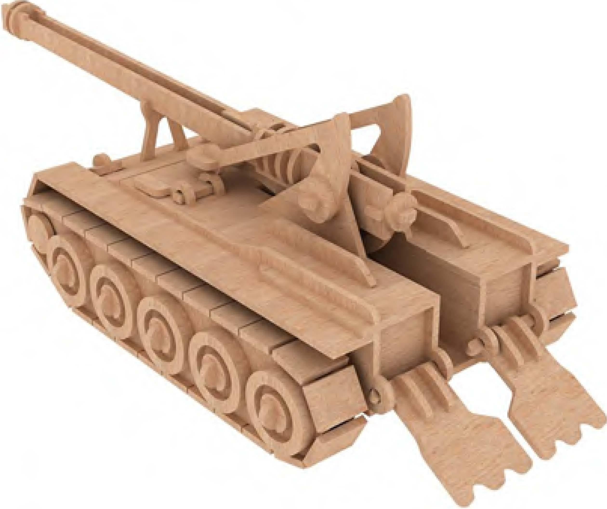 İleri Seviye Savaş AraçlarıObüs Savaş Aracı Maketi | İleri Seviye3D Sergi