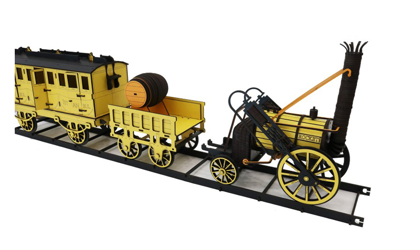 İleri Seviye TrenlerStephenson'ın Roket Treni Maketi | İleri Seviye3D Sergi
