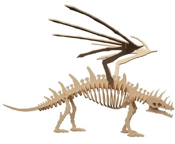 Orta Seviye DinazorlarEjderha Dinazor Maketi | Orta Seviye3D Sergi