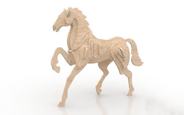 Orta Seviye Evcil HayvanlarAt Hayvan Maketi | Orta Seviye3D Sergi