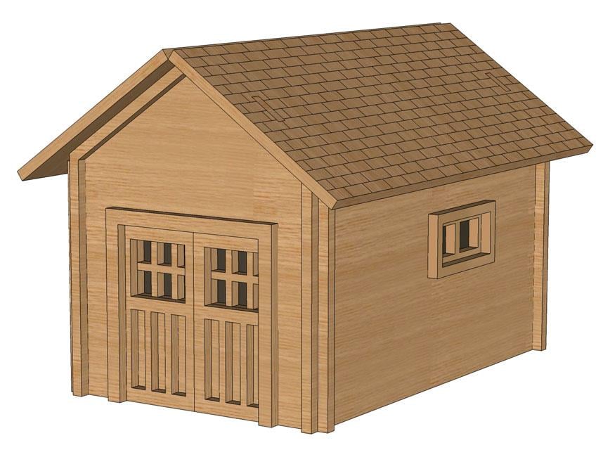Orta Seviye EvlerGaraj Ev Maketi | Orta Seviye3D Sergi