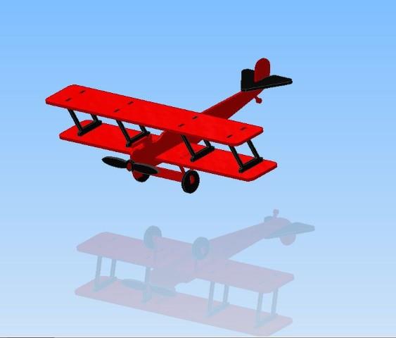 Orta Seviye Hava TaşıtlarıBaroniy Hava Taşıtı Maketi | Orta Seviye3D Sergi
