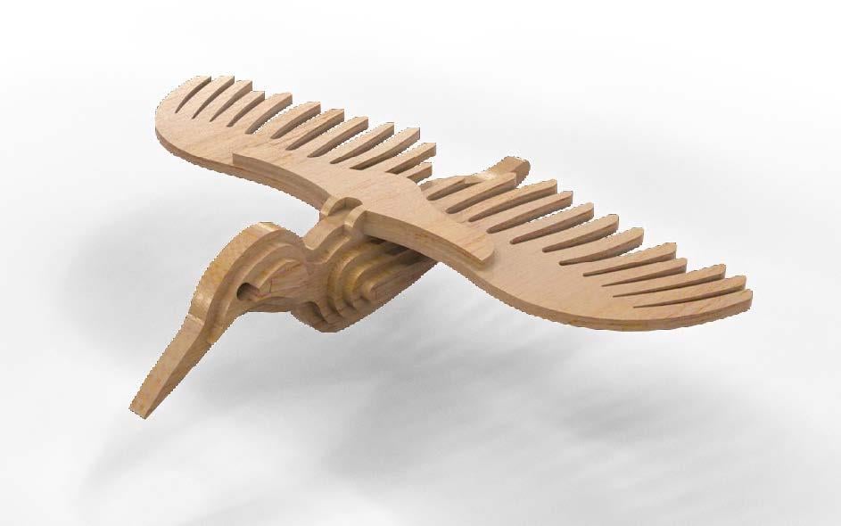 Orta Seviye Kuş TürleriBalıkçıl Kuş Maketi | Orta Seviye3D Sergi
