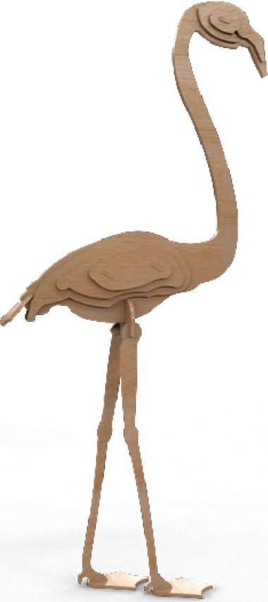 Orta Seviye Kuş TürleriFlamingo Kuş Maketi | Orta Seviye3D Sergi
