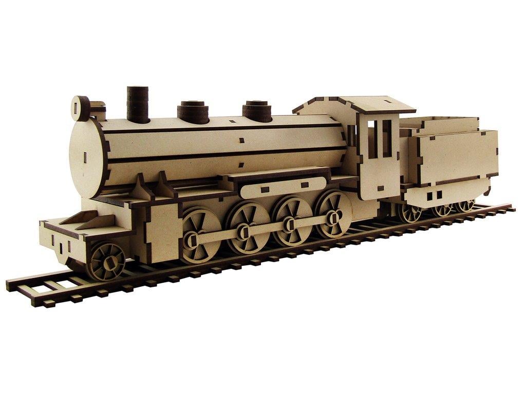 Orta Seviye TrenlerBuharlı Lokomotif Tren Maketi | Orta Seviye3D Sergi