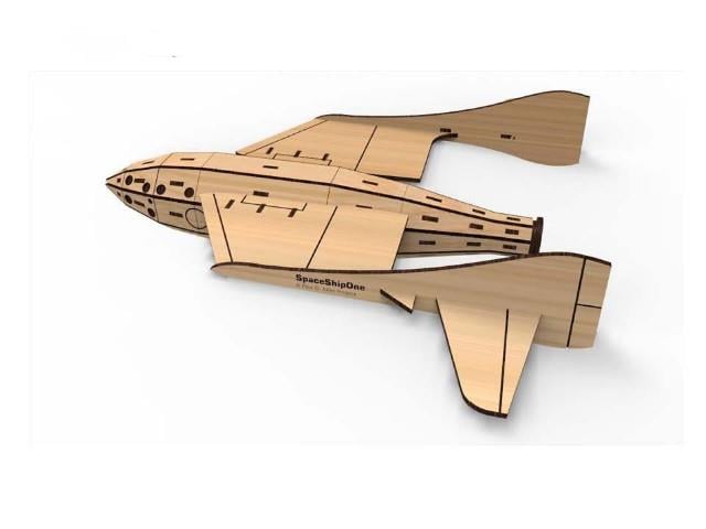Orta Seviye Uzay AraçlarıSpace Ship One Uzay Aracı Maketi | Orta Seviye3D Sergi