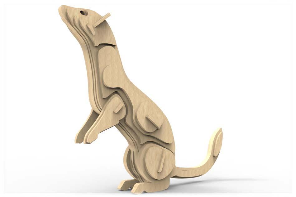 Orta Seviye Yabani HayvanlarGelincik Yabani Hayvan Maketi | Orta Seviye3D Sergi
