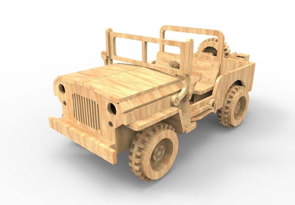 Outback Jeep  Araba Maketi | Orta Seviye