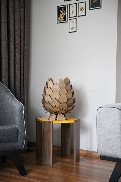 ABAJURDekoratif Ahşap Abajur | Modena3D Sergi