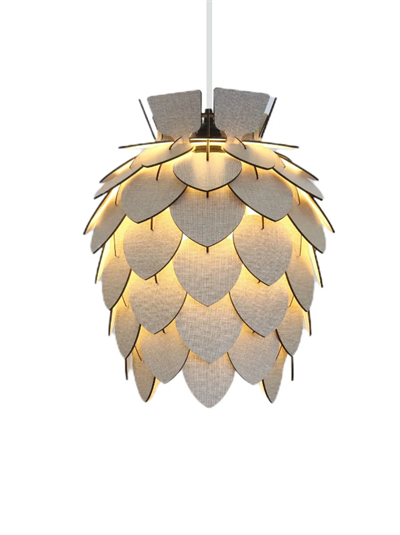 AVİZEDekoratif Ahşap Avize | Vizon3D Sergi