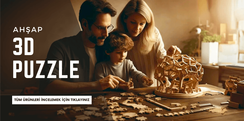 Tüm 3D Puzzle Ürünleri