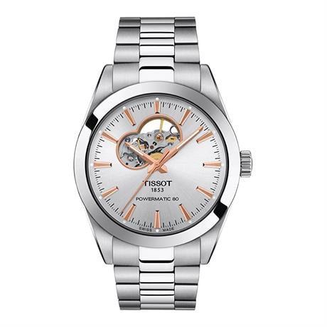 Tissot Gentleman Powermatic 80 Open Heart T1274071103101 Erkek Kol Saati T127.407.11.031.01