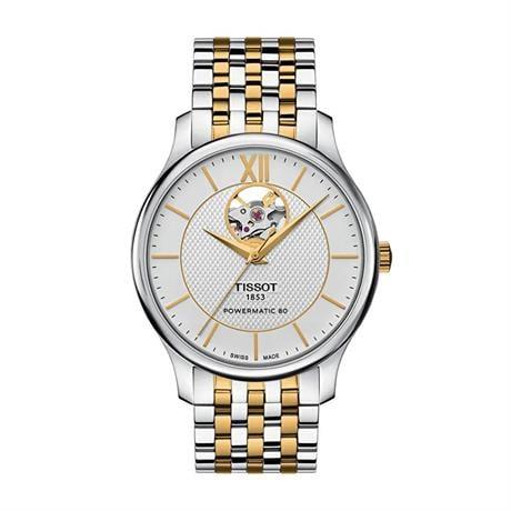 Tissot Tradition Powermatic 80 Open Heart T0639072203800 Erkek Kol Saati T063.907.22.038.00