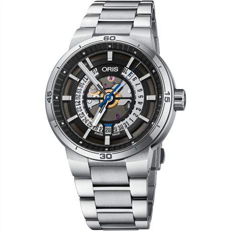 Oris TT1 Engine Date 01 733 7752 4124-07 8 24 08 Erkek Kol Saati