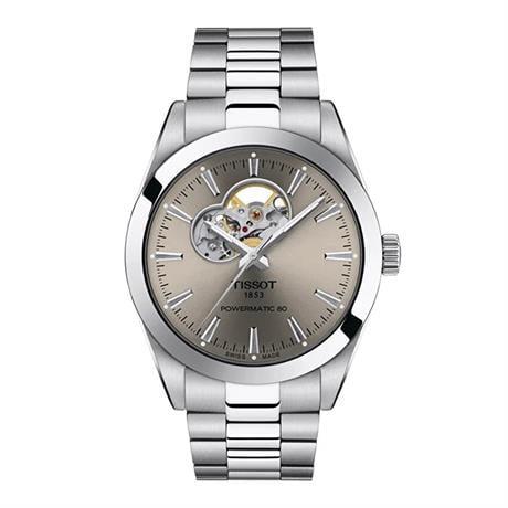 Tissot Gentleman Powermatic 80 Open Heart T1274071108100 Erkek Kol Saati T127.407.11.081.00