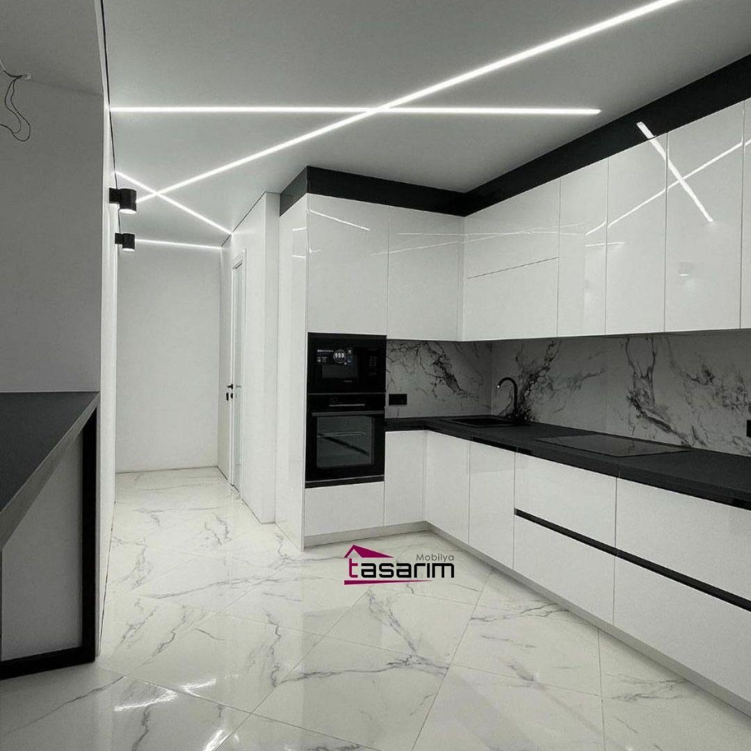 Akrilik mutfak dolabı M28