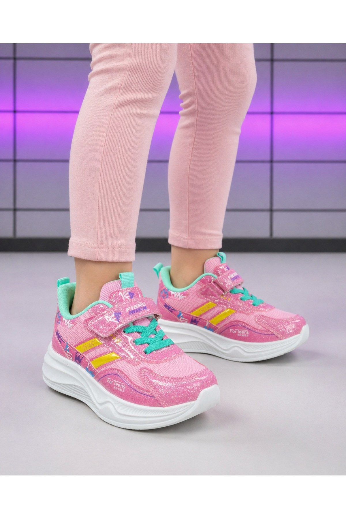 Çocuk Spor Günlük Ayakkabı - Pembe