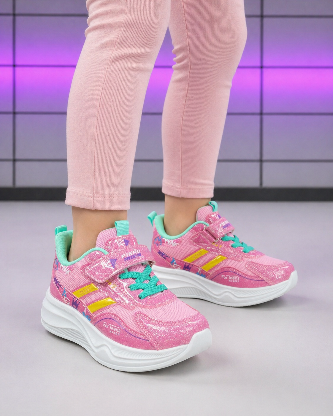 Çocuk Spor Günlük Ayakkabı - Pembe