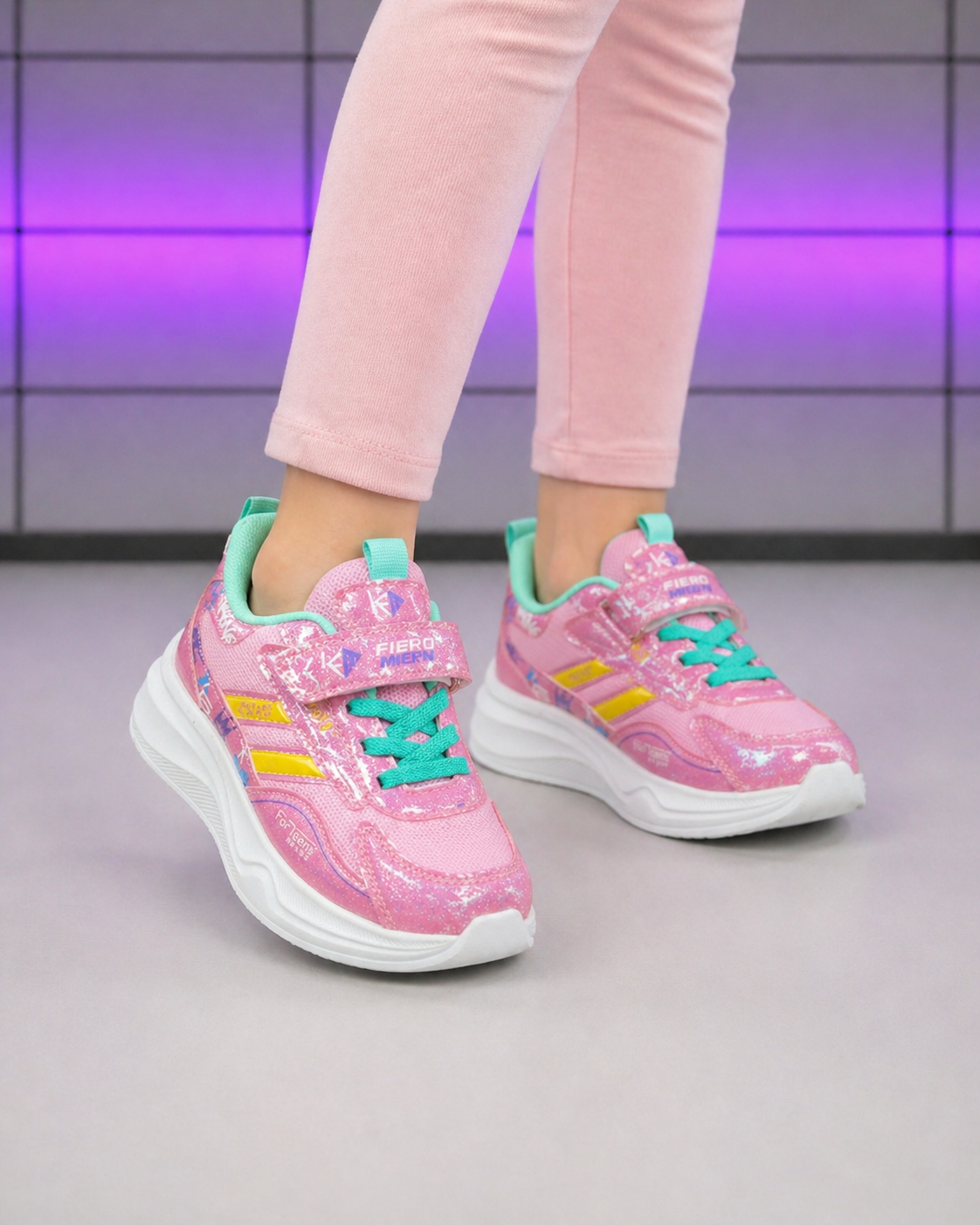 Çocuk Spor Günlük Ayakkabı - Pembe