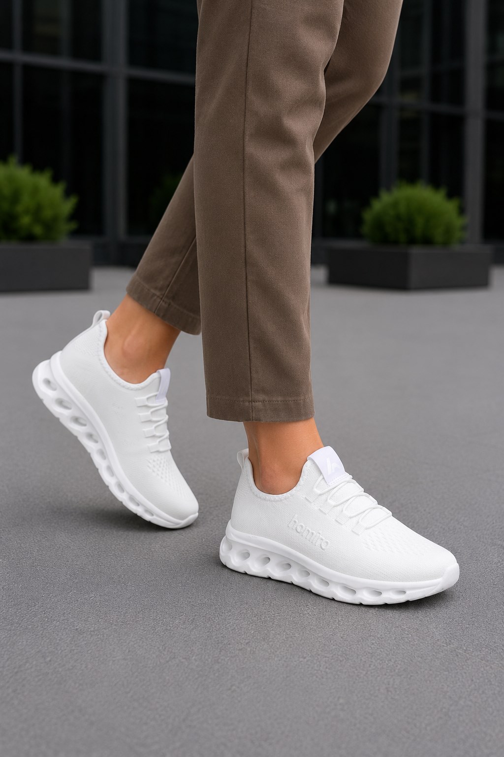 homiro Unisex Triko Sneaker Hafif Taban Günlük Spor Ayakkabı 