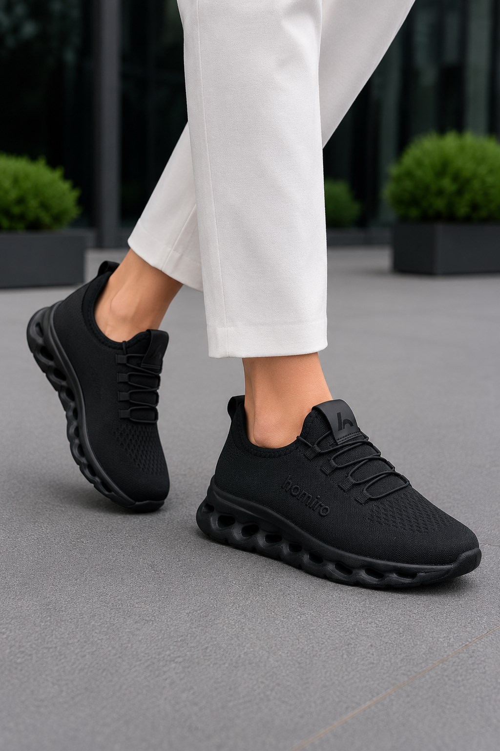 homiro Unisex Triko Sneaker Hafif Taban Günlük Spor Ayakkabı 