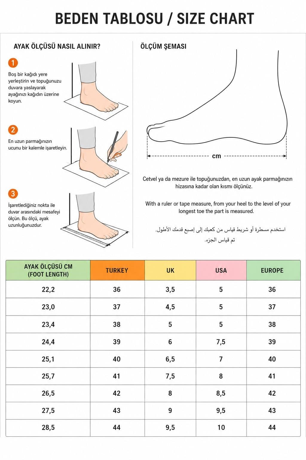 Su Geçirmez Unisex Sneaker