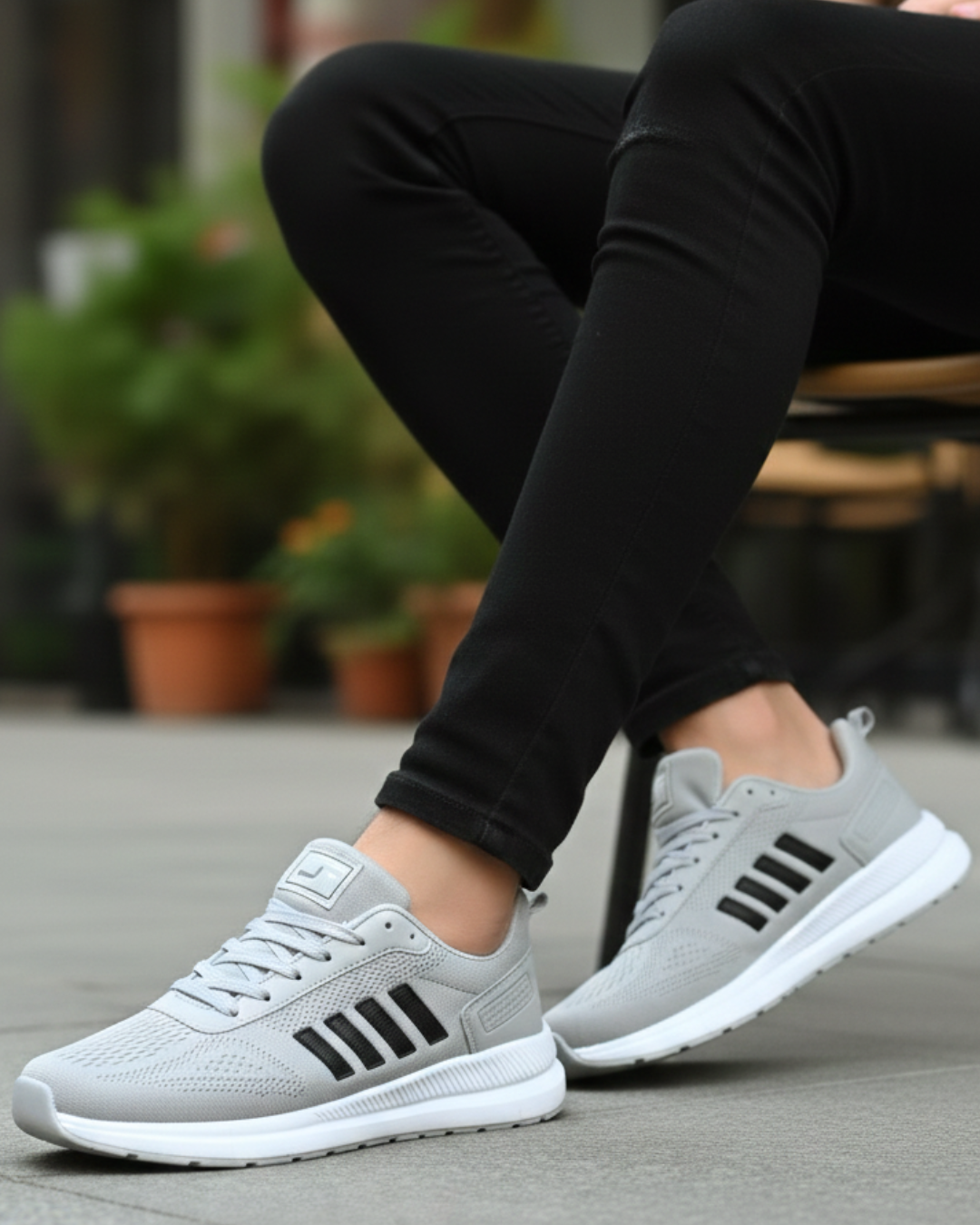 Unisex Micro Taban Fuspetli Spor Ayakkabı-Buz