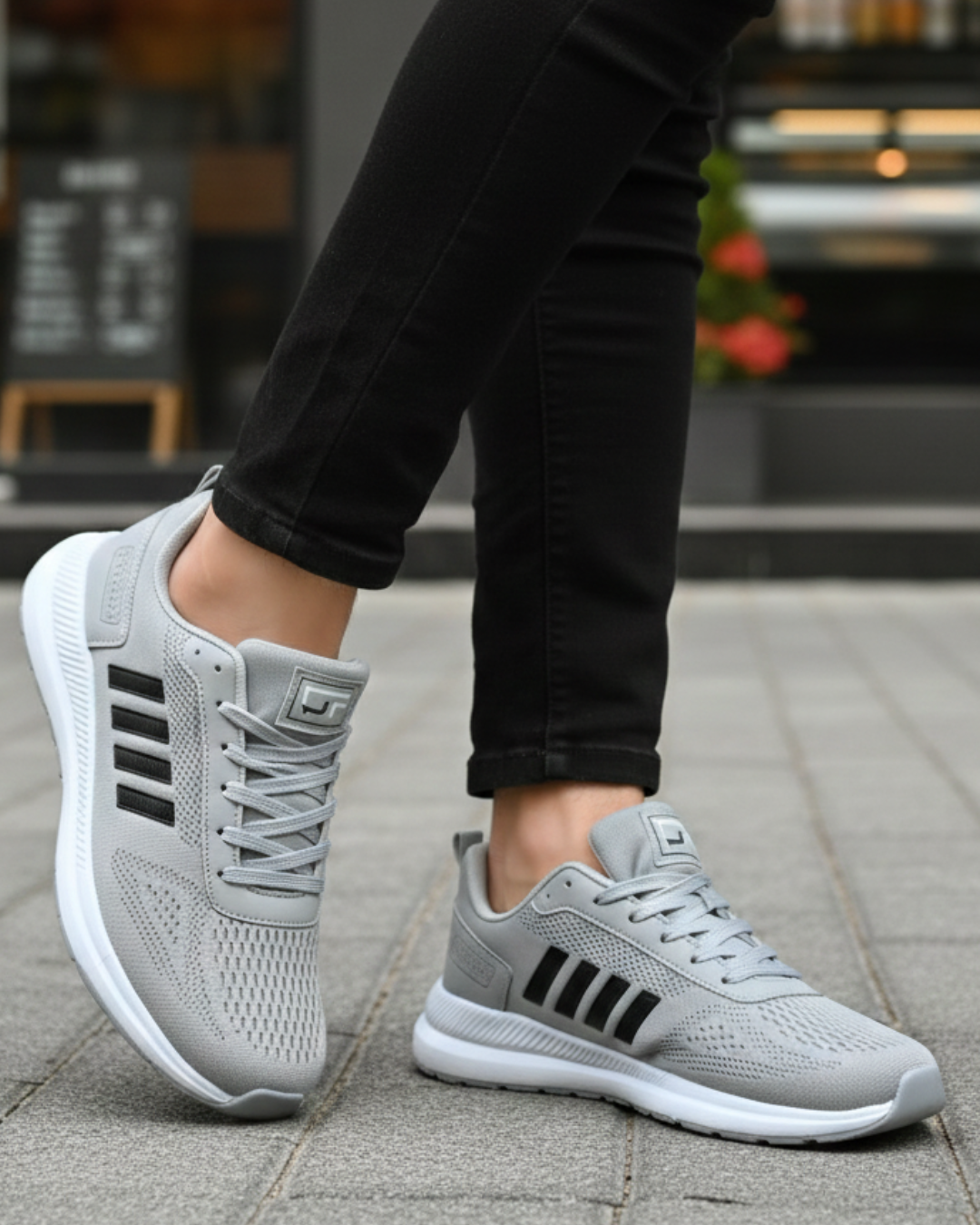 Unisex Micro Taban Fuspetli Spor Ayakkabı-Buz
