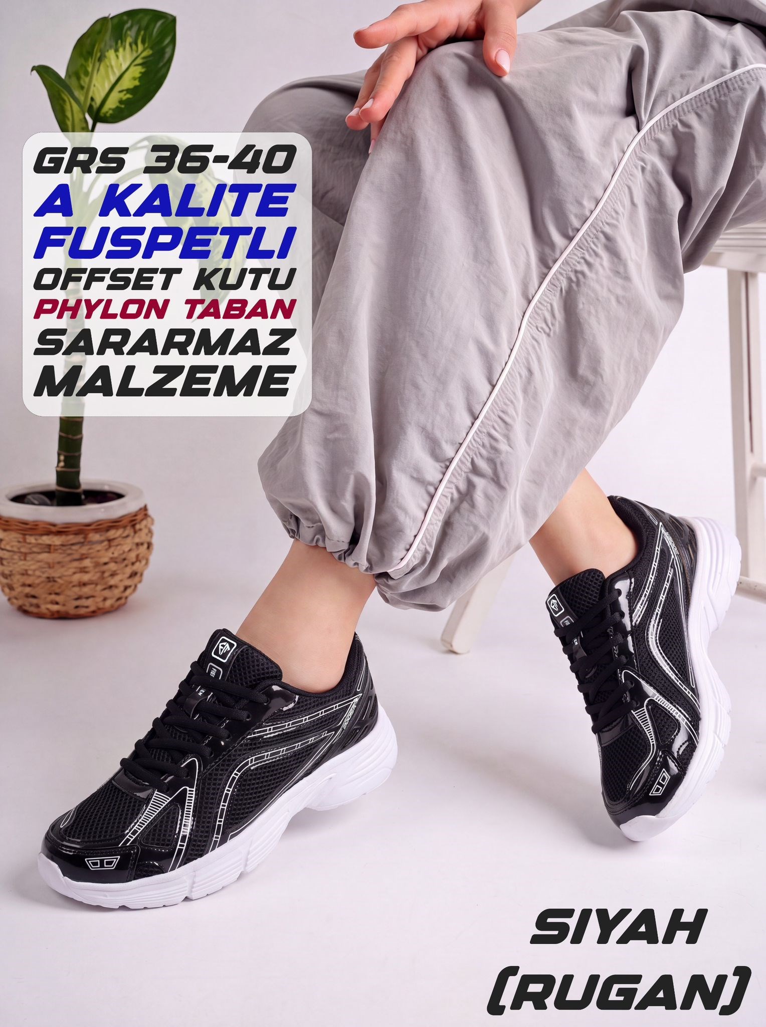 Unisex Rahat Günlük Spor Ayakkabı Yazlık Hafif Fileli