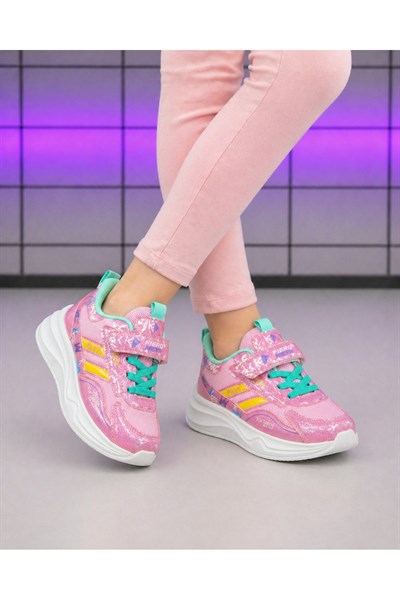 Çocuk Spor Günlük Ayakkabı - Pembe