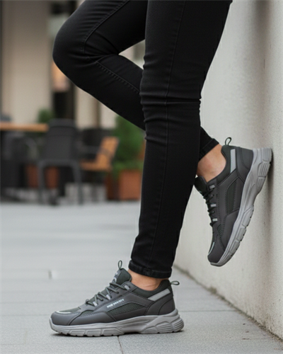 Erkek Anorak Fuspetli Spor Ayakkabı - Füme