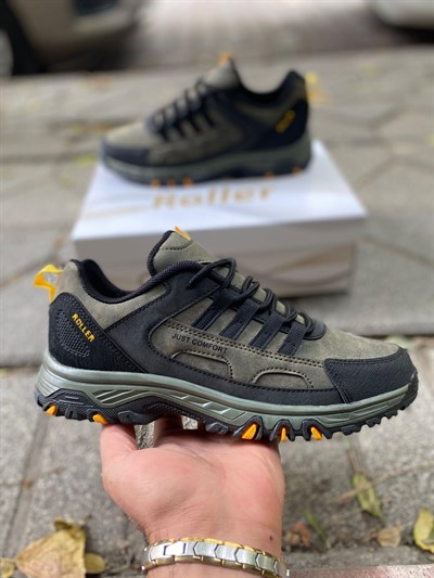 Erkek Su Geçirmez Ortopedik Outdoor Ayakkabı - Haki
