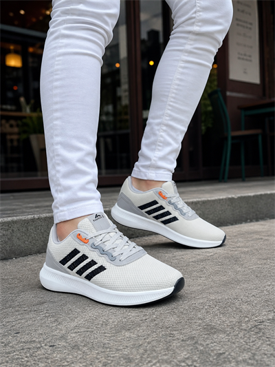 Unisex Fuspetli Spor Ayakkabı-Buz Siyah